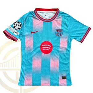Nike Blue and Pink Men's Jersey